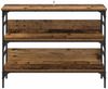 vidaXL Konsolentisch mit Regal Altholz 100 x 32 x 75 cm Holzwerkstoff 883553 Bild 5