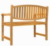 vidaXL Gartenbank 114x59x87 cm Massivholz Teak 364408 Bild 5