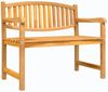 vidaXL Gartenbank 114x59x87 cm Massivholz Teak 364408 Bild 2