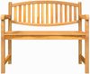 vidaXL Gartenbank 114x59x87 cm Massivholz Teak 364408 Bild 3