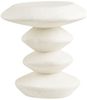 ebuy24 Couchtisch Inge Couchtisch Beistelltisch Ø36cm weiß. Bild 5