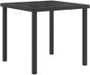 vidaXL Gartenmöbel Set 3 pcs Schwarz und Anthrazit 80 x 80 x 73 cm 3422885 Bild 5