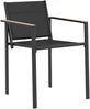 vidaXL Gartenmöbel Set 3 pcs Schwarz und Anthrazit 80 x 80 x 73 cm 3422885 Bild 4