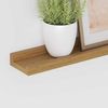 vidaXL Wandregal mit Regal 4 pcs Beige 60 x 9 x 3 cm Holzwerkstoff 42020037 Bild 5