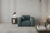 Sofaset Designersofa CELES 3-2-1 in Stoff Scala Petrol Bild 3