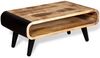 vidaXL Couchtisch Raues Mangoholz 90x55x39 cm 244008 Bild 2