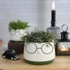 Annastore Übertopf Blumenübertöpfe in witzigem Design (Übertöpfe für Zimmerpflanzen), Blumentöpfe - Übertöpfe aus Keramik - Lustige Blumentöpfe Bild 3