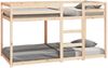 vidaXL Etagenbett ohne Matratze 90x190 cm Massivholz Kiefer 3206507 Bild 2