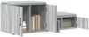 vidaXL Aufbewahrungsschrank 2 pcs Graues Sonoma 127 x 41 x 40 cm 866656 Bild 3