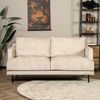 Bronx71 Sofa Denver Chenille 2,5-Sitzer weiß/beige Bild 4