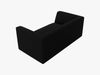 Micadoni Sofa Ruby 2-Sitzer Samt Salvador Schwarz Bild 3