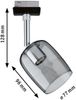Paulmann 96967 URail Spot Blossom Schwarz/Matt Rauchglas max. 1x10W G9 ohne Leuchtmittel Bild 3