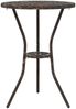 vidaXL Garten Bistro Set 3 pcs Bronze Aluminium 42002386 Bild 5