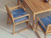 Gartenstuhlkissen 2er Set SASSARI PREMIUM 46 x 46 cm Blau Bild 3