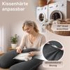 ELONEO Seitenschläferkissen XXL - Multifunktionskissen mit Bezug, formstabil, druckentlastend, bequem Bild 5