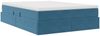 vidaXL Aufbewahrungsbett mit Matratze Dunkelblau 140 x 200 cm Samt 3370309 Bild 5