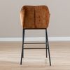 Bronx71 Barhocker Nubo Chenille Kupfer 85 cm Bild 5