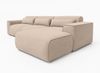 AX LIVING Wohnlandschaft mit Schlaffunktion Ruyam Beige Sofa 310 cm R Bild 4