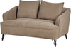 2-Sitzer Stoffsofa hellbraun HOBRO Bild 4