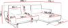 Ecksofa Govello (Farbe: Sorella 13, Seite: Links LC-2R) Bild 4
