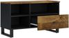 vidaXL TV-Schrank 80x33x46 cm Massivholz Mango & Holzwerkstoff 351977 Bild 3