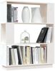 vidaXL Bücherregal/Raumteiler Weiß 80x25x101 cm Massivholz Kiefer 814055 Bild 4