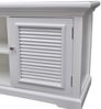 vidaXL TV-Schrank Weiß Holz 241373 Bild 5