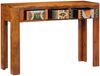 Konsolentisch, Beistelltisch, Konsole 110x35x75 cm Massivholz Akazie Bild 4