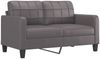 vidaXL 2-Sitzer-Sofa mit Zierkissen Grau 140 cm Kunstleder 3200805 Bild 4