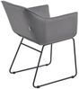 SIT&CHAIRS Tom Tailor Armlehnstuhl 2er-Set Grau Stahl Schwarz Bild 4