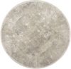 OCI DIE TEPPICHMARKE Teppich BESTELLER CAVA, rund, Höhe: 8 mm, Glanz Viskose, mit Fransen, Hoch Tief Struktur, Vintage, Wohnzimmer Bild 3
