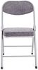 Klappstuhl Karl / Kurt, Polyester, Stahl, Grau, 47 x 79 x 53 cm Bild 2