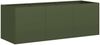 vidaXL Pflanzkübel Olivgrün 120x40x40 cm Kaltgewalzter Stahl 860678 Bild 2