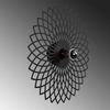 Wandleuchte FOLINA - Metall - D. 50 cm - Schwarz Bild 5