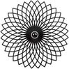 Wandleuchte FOLINA - Metall - D. 50 cm - Schwarz Bild 4