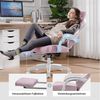 GTPLAYER Gaming-Stuhl Ergonomischer Gaming Sessel Schreibtischstuhl aus Stoff/Kunstleder (Pacekung), Federsitzkissen mit Fußstütze Bild 3