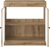 vidaXL Unter dem Waschbecken Badschrank Artisan-Eiche 890083 Bild 4