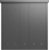 GFP Primeyard Geräteschrank Metall 180x78x191 cm Gartenschrank Schiebetür anthrazit inkl. Fußboden Bild 4
