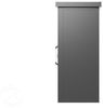 GFP Primeyard Geräteschrank Metall 180x78x191 cm Gartenschrank Schiebetür anthrazit inkl. Fußboden Bild 3