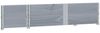 vidaXL Paletten-Aufsatzrahmen 2 Stk. Grau 150x50 cm Massivholz Kiefer 4010299 Bild 4