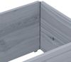 vidaXL Paletten-Aufsatzrahmen 2 Stk. Grau 150x50 cm Massivholz Kiefer 4010299 Bild 5
