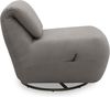 DOMO. collection Sessel 700024, Polstersessel, Drehfunktion, gepolsterte Rückenlehne, Rückenfunktion, Wippfunktion, Hochlehner, Polstergarnitur, 68 x 88 x 67 (BxTxH), grau (silber) Bild 4