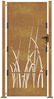vidaXL Gartentor 100x200 cm Cortenstahl Gras-Design 153177 Bild 4