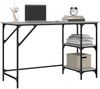 vidaXL Schreibtisch Grau Sonoma 120x50x75 cm Metall Holzwerkstoff 845324 Bild 4