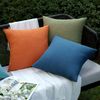 Wasserdichter Outdoor Kissenbezug 2er Set 45x45 cm Navy Blau Bild 5