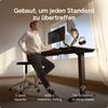 Desktronic HomePro Elektrisch höhenverstellbarer Schreibtisch 180x80cm Schwarz/Schwarz mit Memory-Funktion, Anti-Kollisions Technologie, USB-A und USB-C-Ladeanschlüssen Bild 2