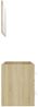 vidaXL 2-tlg. Badmöbel-Set Sonoma-Eiche Spanplatte, 90 x 38,5 x 48 cm Bild 5