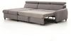 Ecksofa Schlafsofa Sofa ANTON XS in Stoff Esito Hellblau Ottomane Links Bild 3