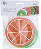 24x Silikon Untersetzer 6er Obst Glas Gläser Tischschutz Getränke Platzset Küche Bild 2