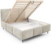 Polsterbett Schlafzimmerbett MIAMI 180x200cm in Stoff Coral Beige Bild 4